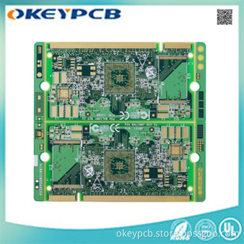 Multilayer Printed Circuit Board with BGA